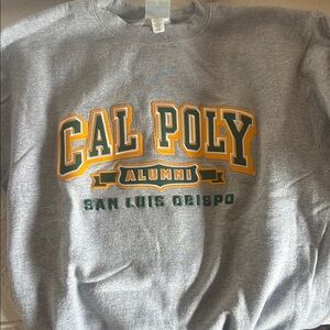 Cal Poly SLO Alumni sweatshirt Champion Eco Fleece Gray Sweatshirt